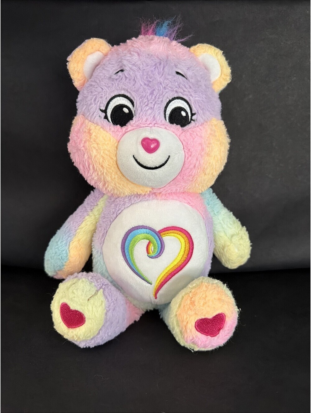 Care Bears, Basic Fun, Togetherness Bear, 14" Plush, 2021.